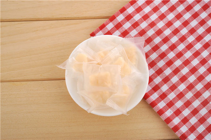 Calcio masticabile materiale Gummies della gelatina con la borsa avvolta individuo