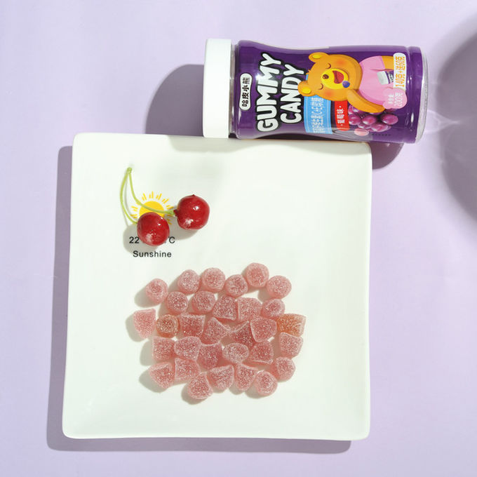 Le vitamine gommose dell'uva della pectina antiossidante del seme, gelatinizzano la bottiglia gommosa dell'orso 200g