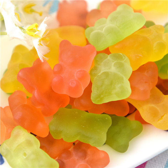 Sapore misto di Candy dei multivitaminici degli orsi dell'orso gommoso gommoso squisito degli adulti